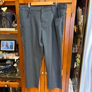NWOT Travis Mathew Pants Mens 32X40 Blue Grey Performance Stretch Active